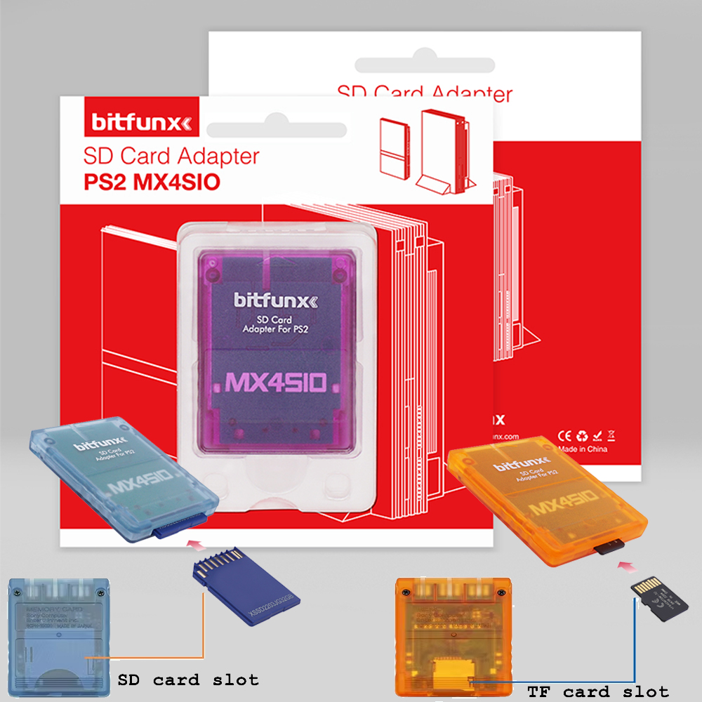 Retro Gaming Usb Stick - MX4SIO SIO2SD TF/SD Karte Adapter Kartenleser