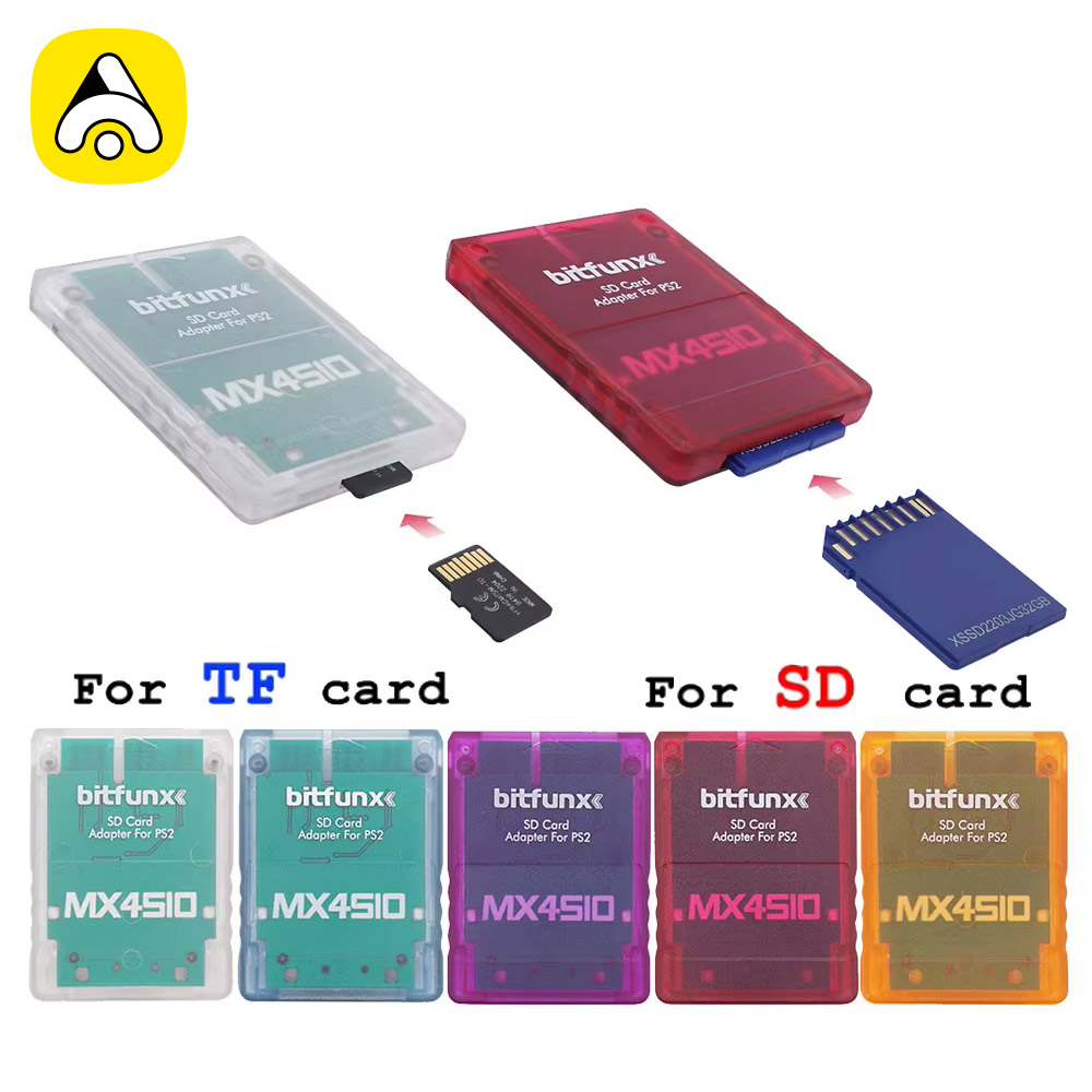 Retro Gaming Usb Stick - BitFunx MX4SIO SIO2SD Adapter TF/SD-Kartenadapter Kartenleser
