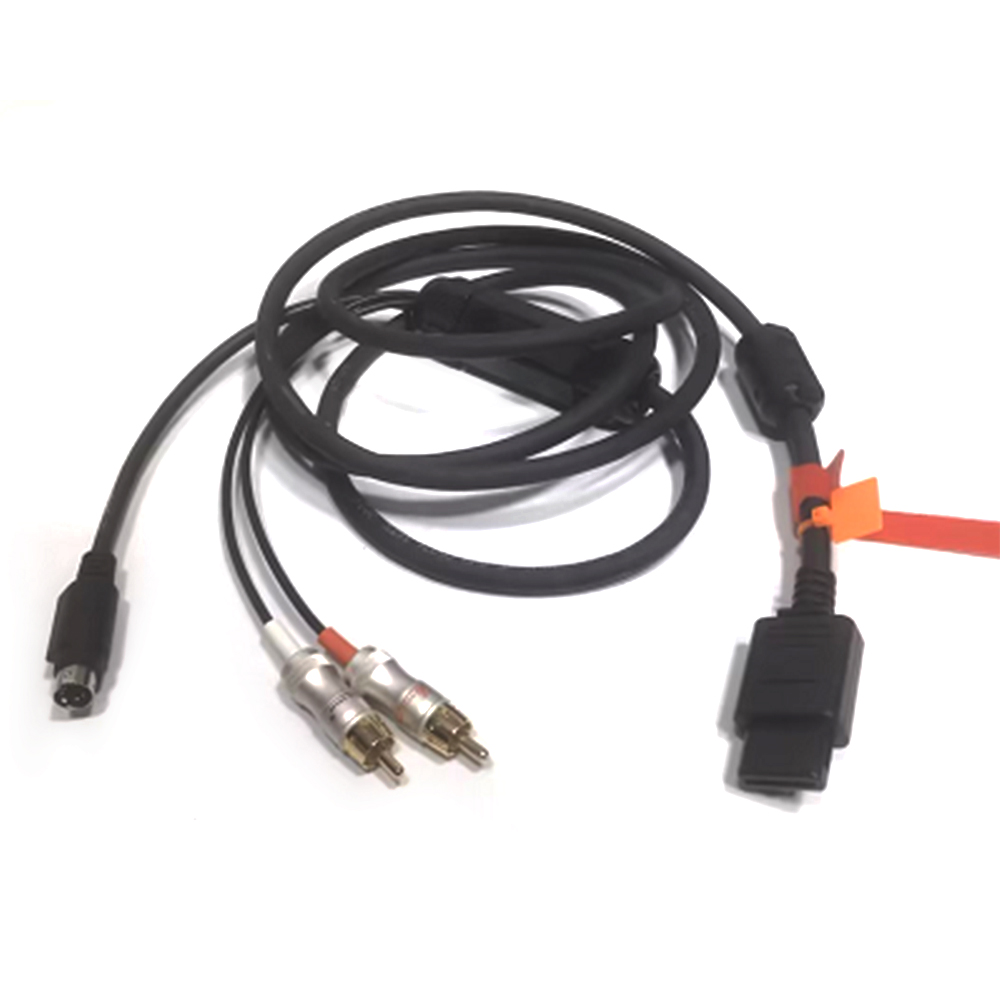 Retro Gaming Handhelds - Sfc n64 ngc s-video kabel abgeschirmtes