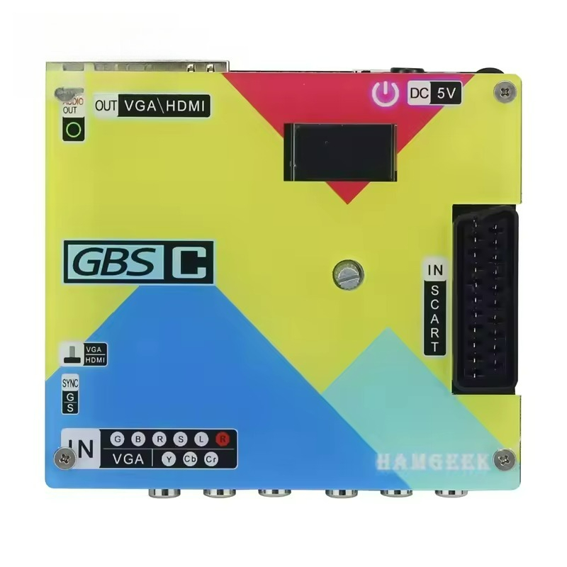 Game Retro Gaming - für HamGeek GBSC Konverter GBS Control