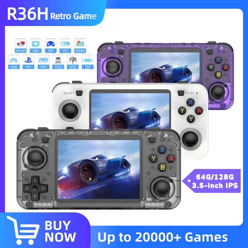 Retro Gaming Handheld Console - R36H Retro Handheld Videospielkonsole Linux System