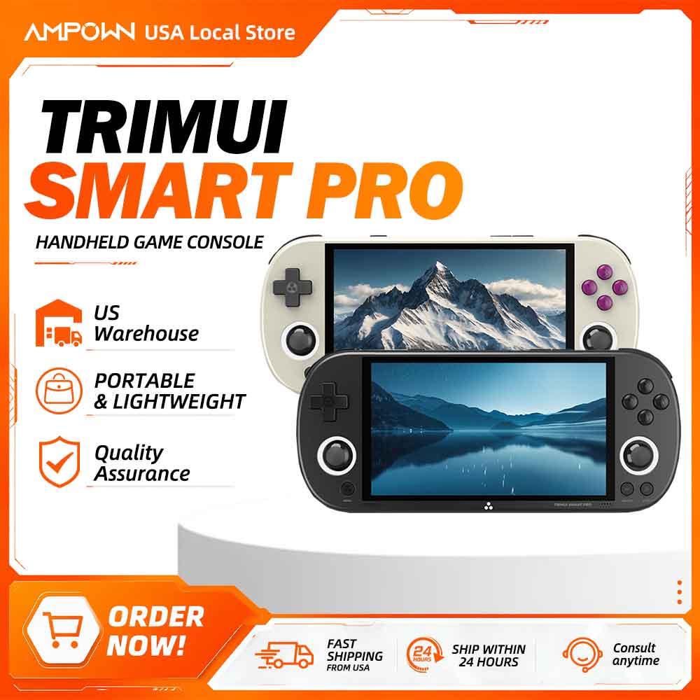 Retro Gaming Handheld Console - Trimui Smart Pro 4,96