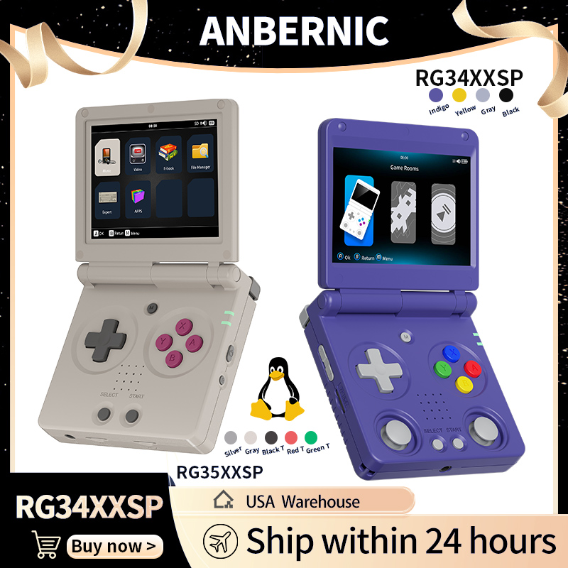 Anbernic RG34XXSP RG35XXSP Fli – Retro Gaming Arcade Console Bewertung und Preis