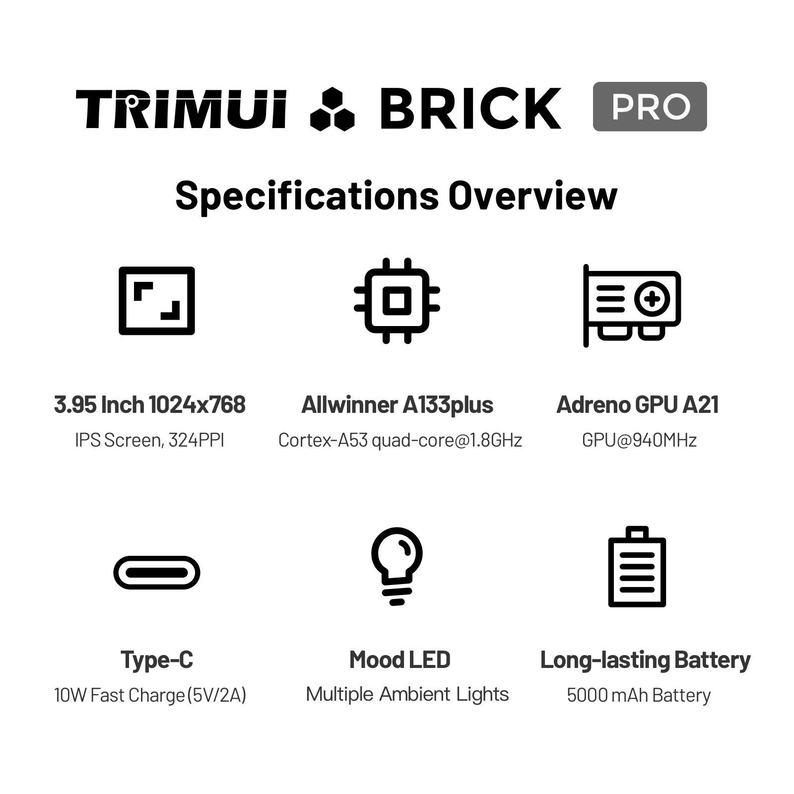 TRIMUI Brick Pro TG4040 Retro  – Retro Gaming Handheld Console Bewertung und Preis