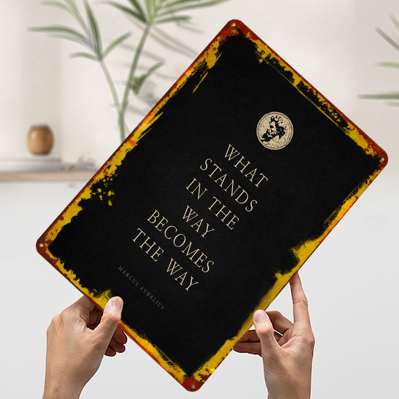 Marcus Aurelius Zitat Weißblec – Retro Gaming Quotes Bewertung und Preis