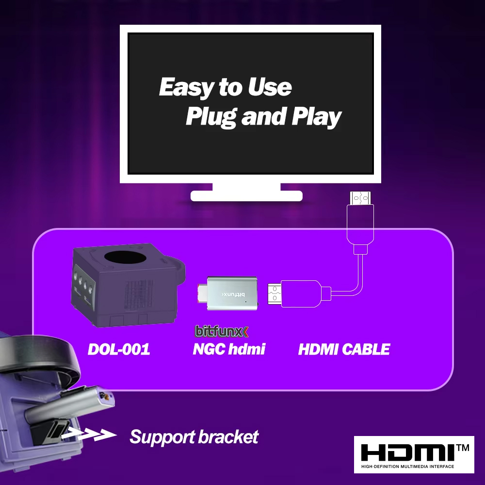 Bitfunx GC Video HDMI ™   Adap – Retro Gaming Usb Stick Bewertung und Preis