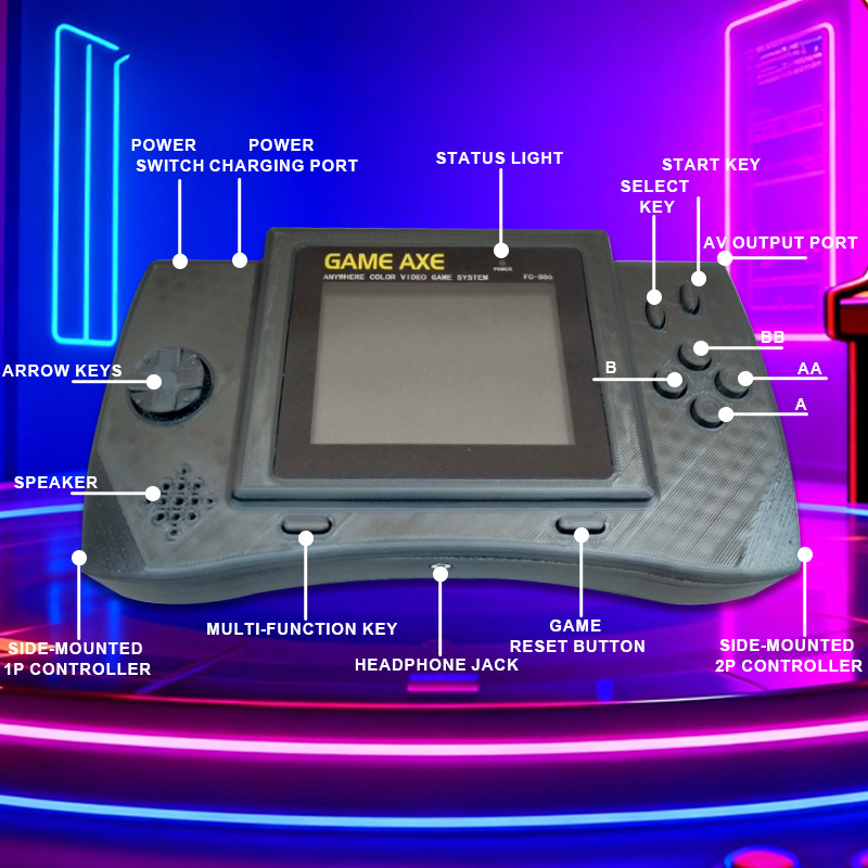PFT Elite 4-Zoll Handheld-Arca – Retro Gaming Arcade Console Bewertung und Preis