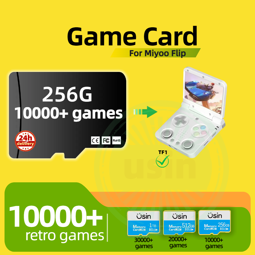 Spielkarte für Mio Flip 30000+ – Retro Gaming Handheld Console Bewertung und Preis