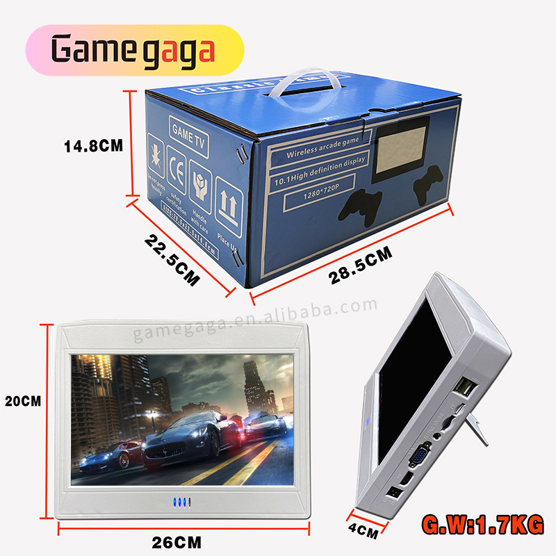 L Videospielkonsole mit 10-Zol – Retro Gaming Arcade Console Bewertung und Preis