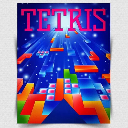 TETRIS METAL SIGN PLAQUE – Ret – Game Retro Gaming Bewertung und Preis
